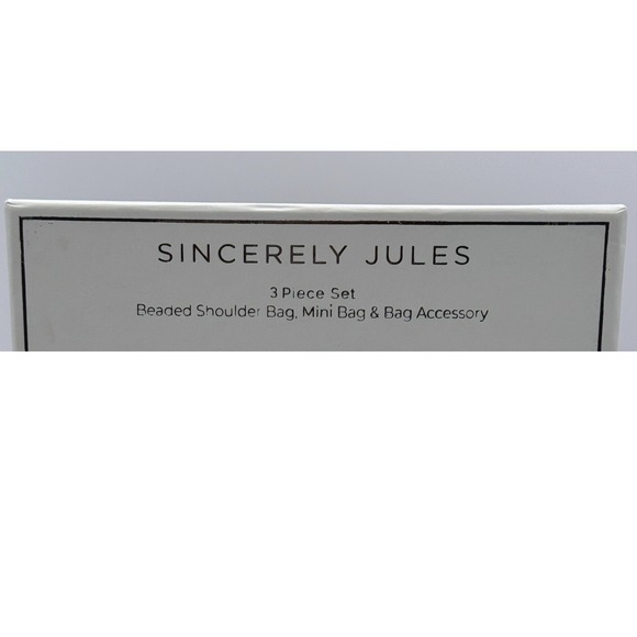 🍒Viral Handmade India Beaded Red Cherry Shoulder & Mini Bag Key Chain Set NEW🍒 - Picture 6 of 7